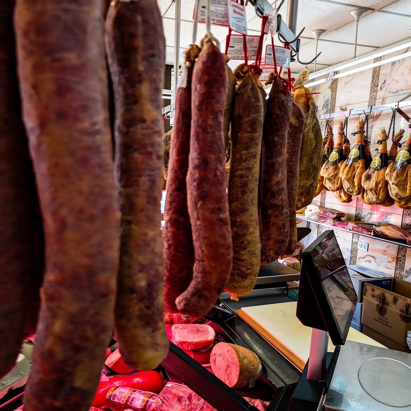 Cecina y embutidos